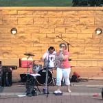 Rock Steady performed at the Rand Park Pavilion on July 11, 2020.  The event was sponsored by Peevler Real Estate of Keokuk.